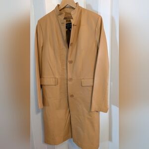 Leather World Women's Tan Coat. Worn Only Two Times Just Like New. Size Large